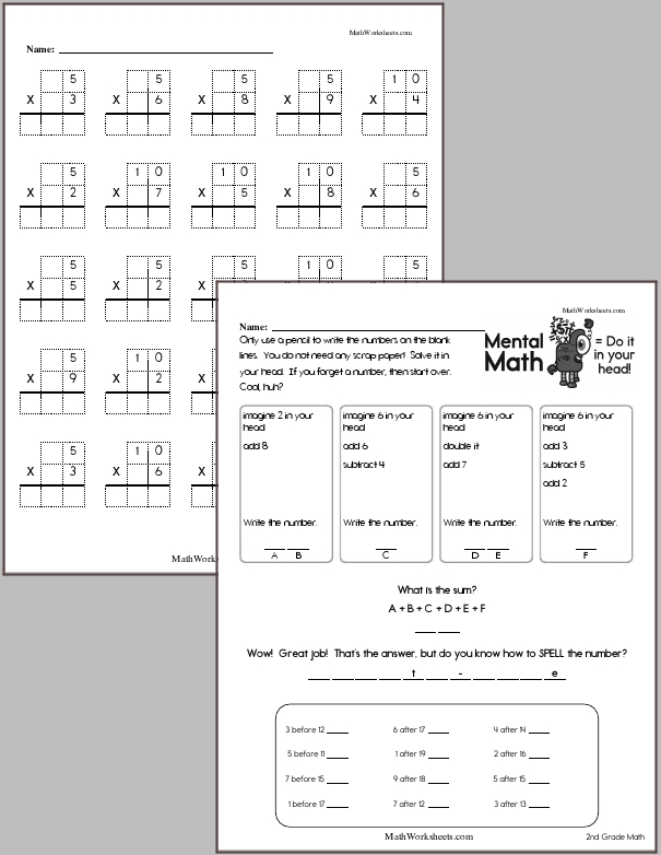 Multiply by Fives and Tens